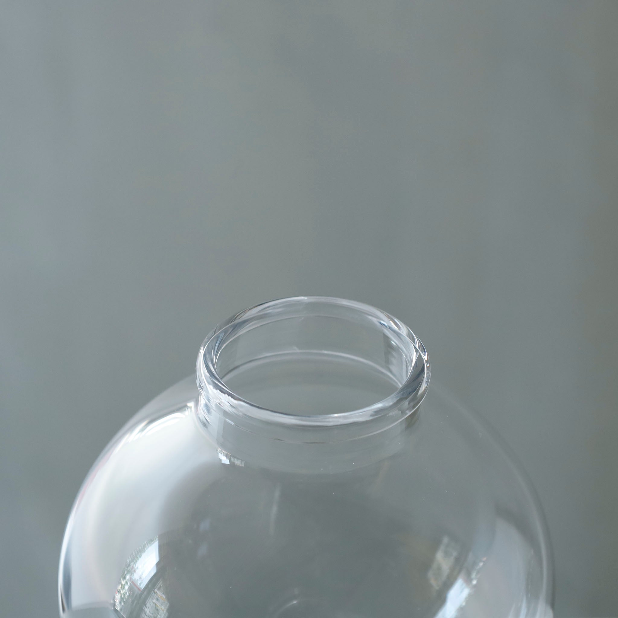 ●26-TE-116 Futamono (Lidded Jar) CLEAR
