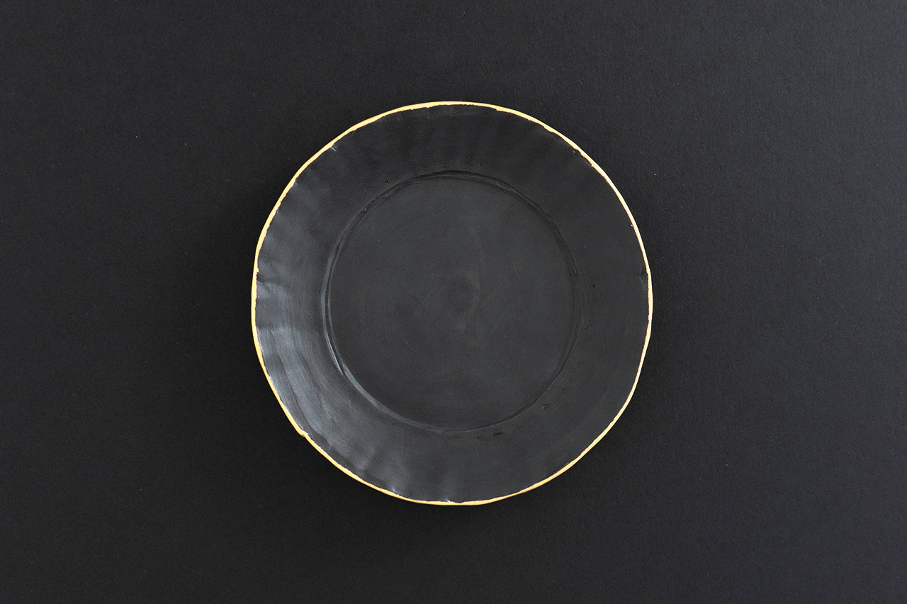 ◆KUROgane PLATE WITH RIM 180 ペアセット