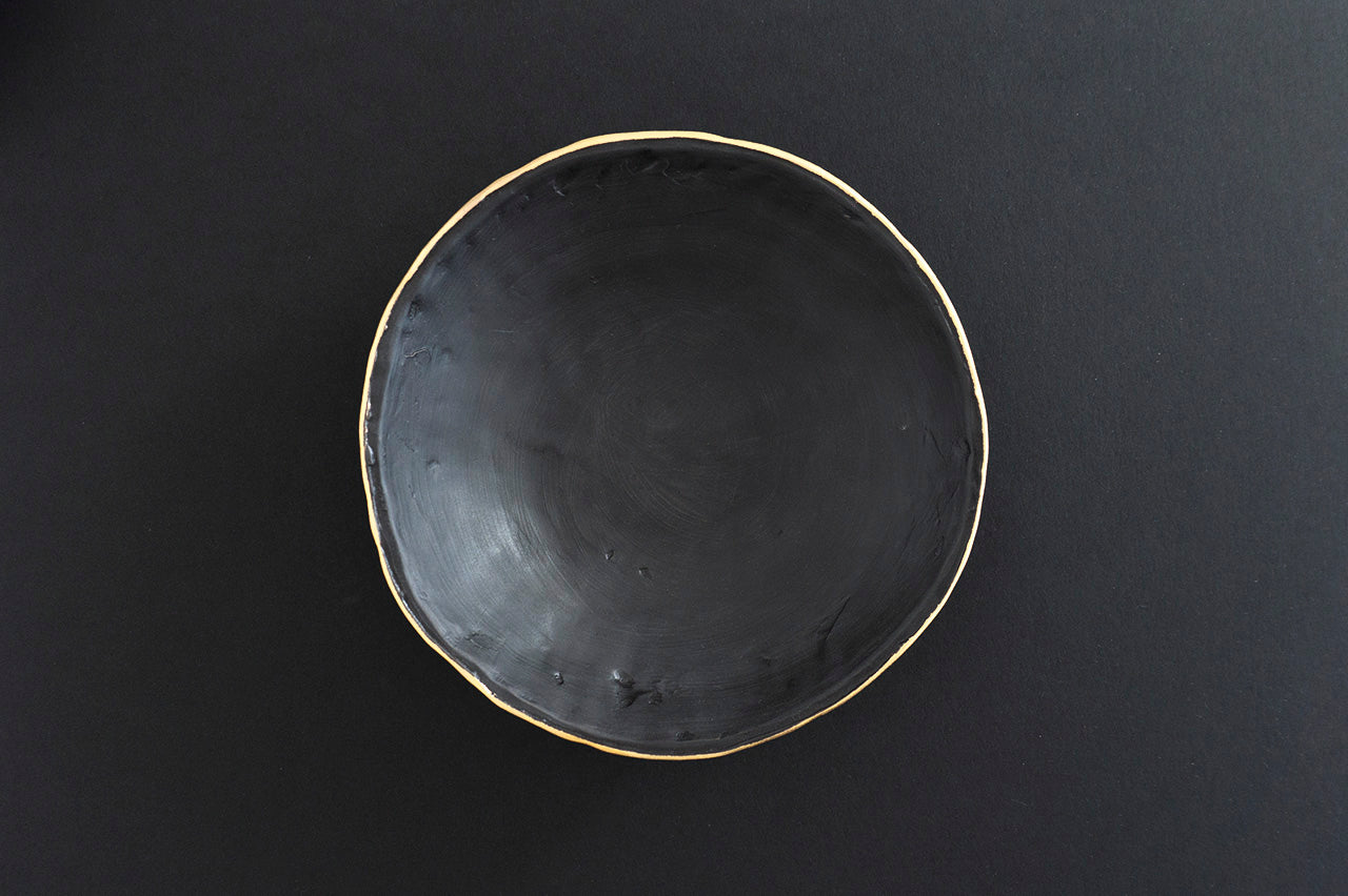 ◆Teppei Terada - KUROgane BOWL 210 (Gift Set of 2)