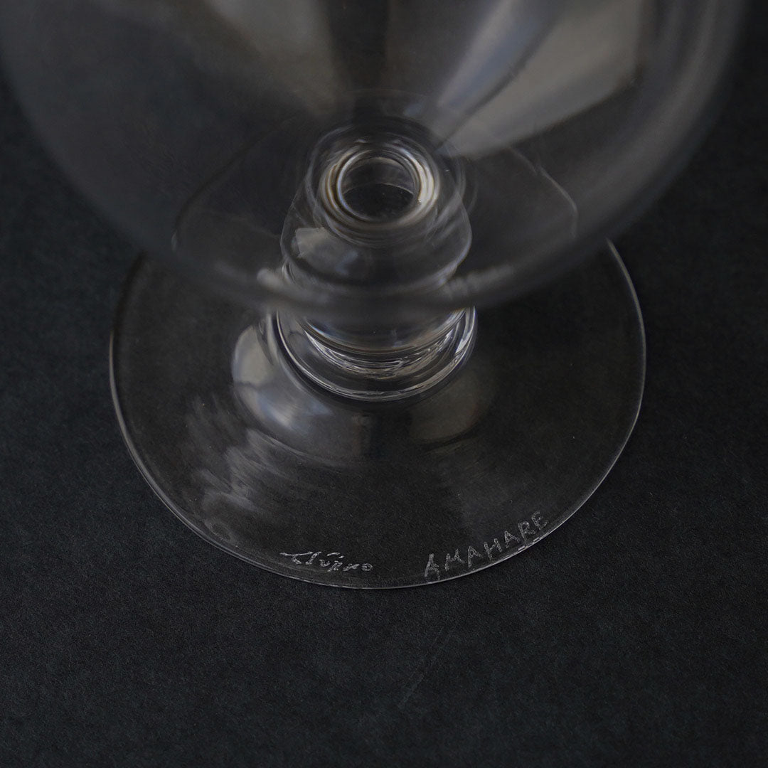 Takeshi Tsujino×Amahare - Wine Glass "Rain"