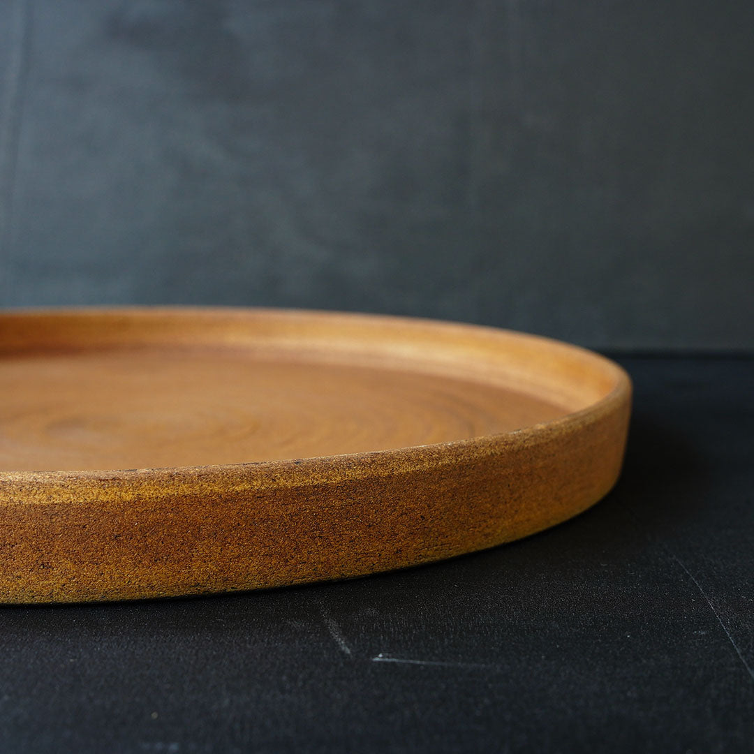 GAKU ceramics gen/âge リバーシブル皿 Φ240