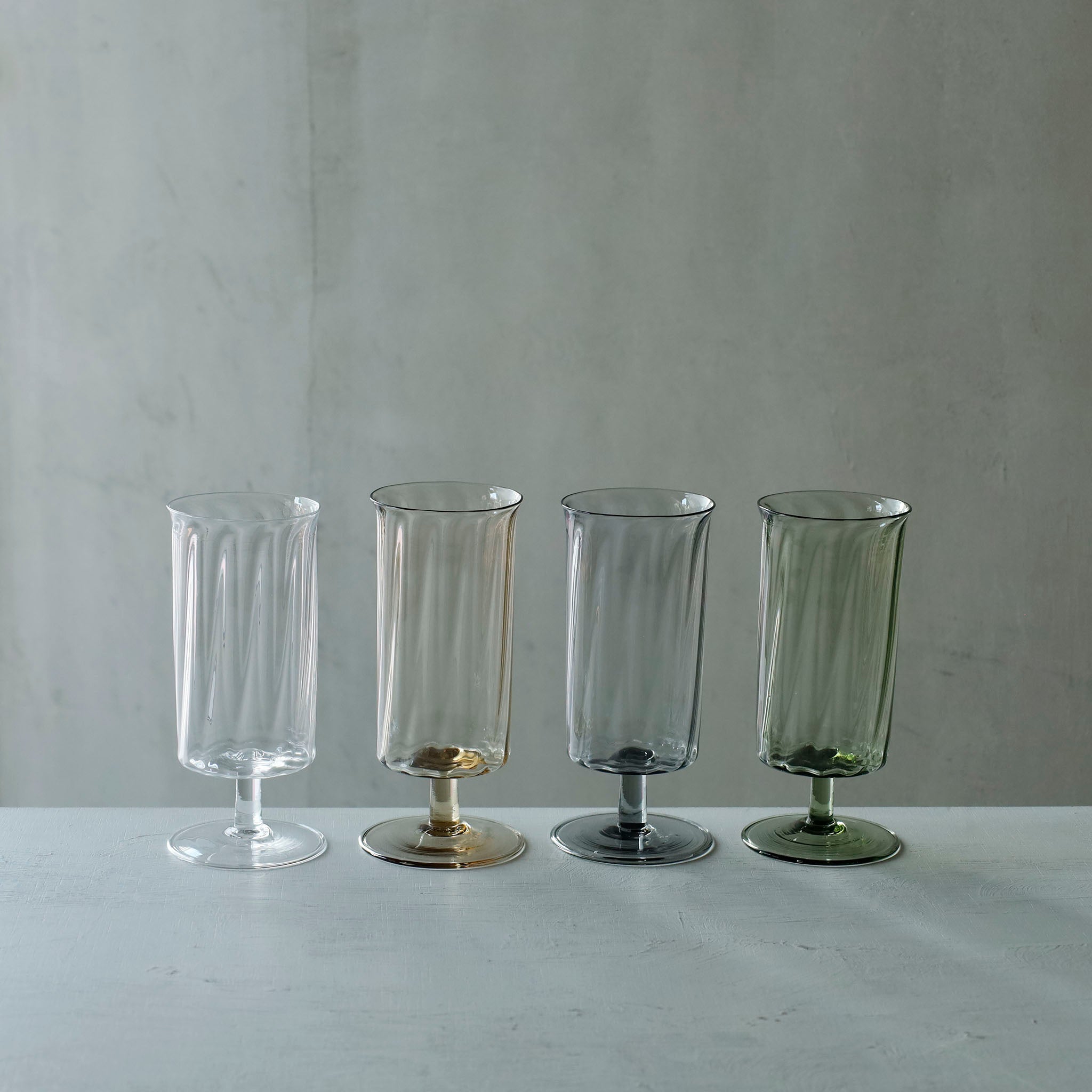 ●26-TE-9 Iced Coffee Glass CLEAR