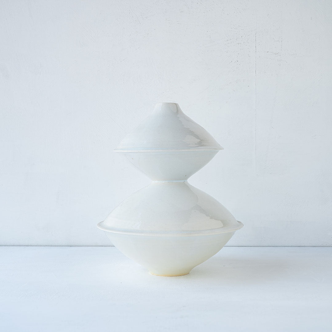 中里花子 合体花器 二重