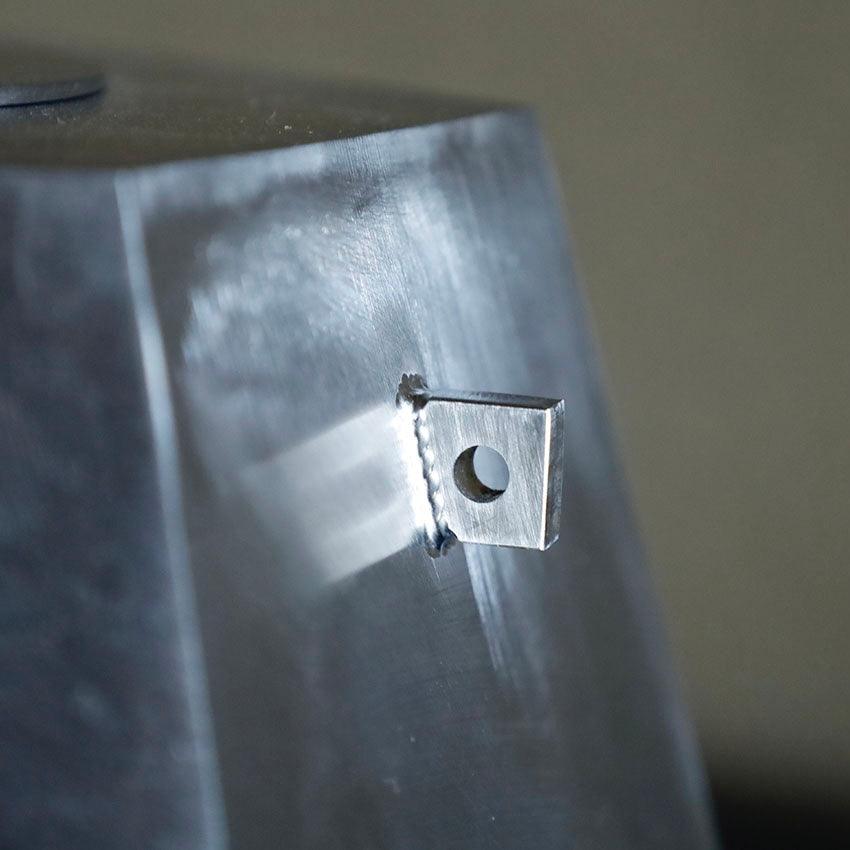 Yuichi Takemata / Rokkaku Chagama / Stainless steel (Hexagonal Tea Kettle in Stainless Steel)