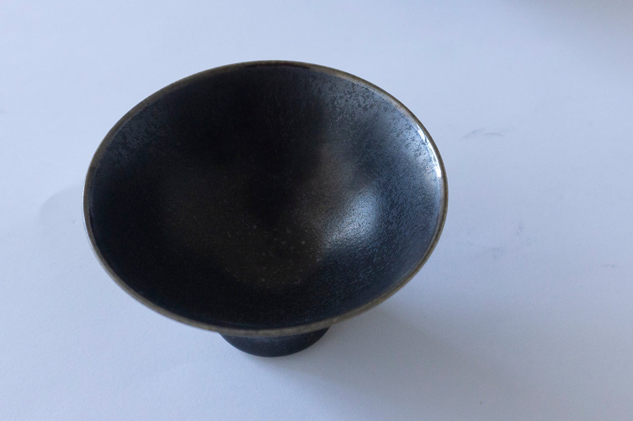 Riso Sake Cup (Mangan Glaze)