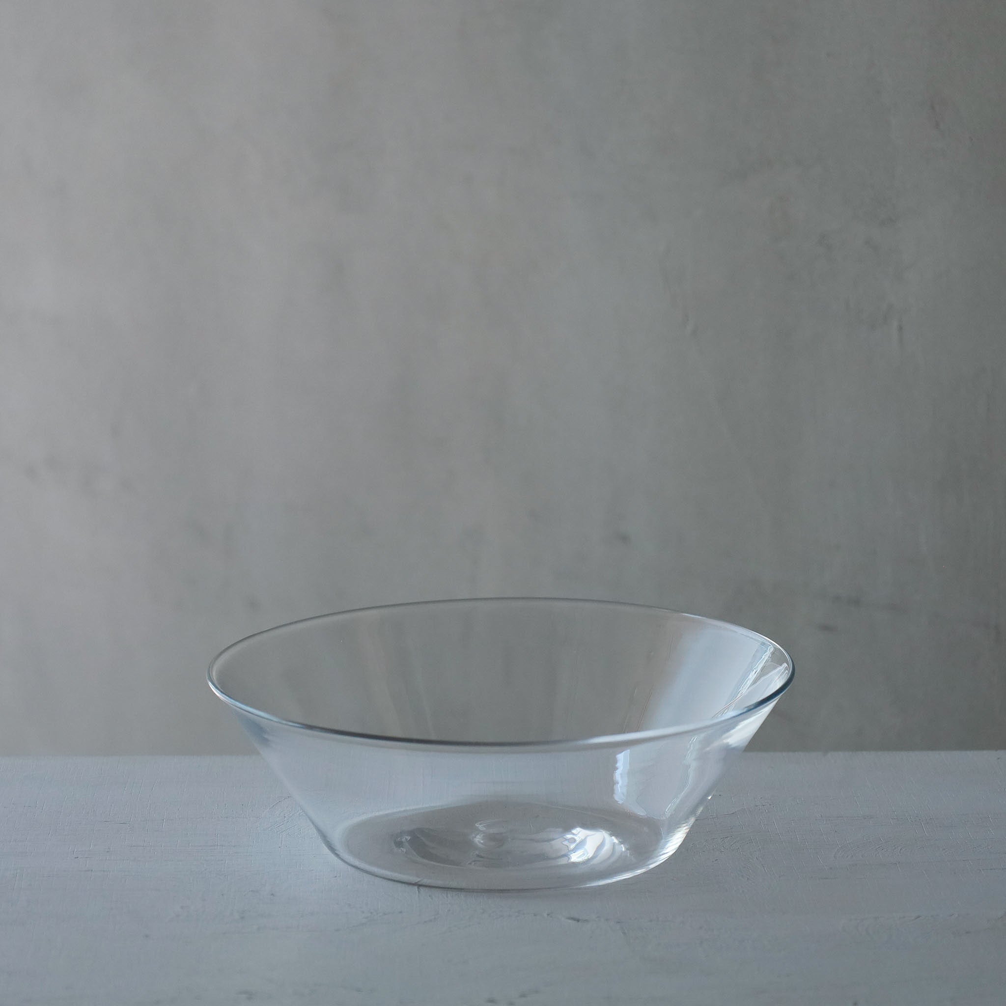 ●26-TE-137 Flat Bowl CLEAR