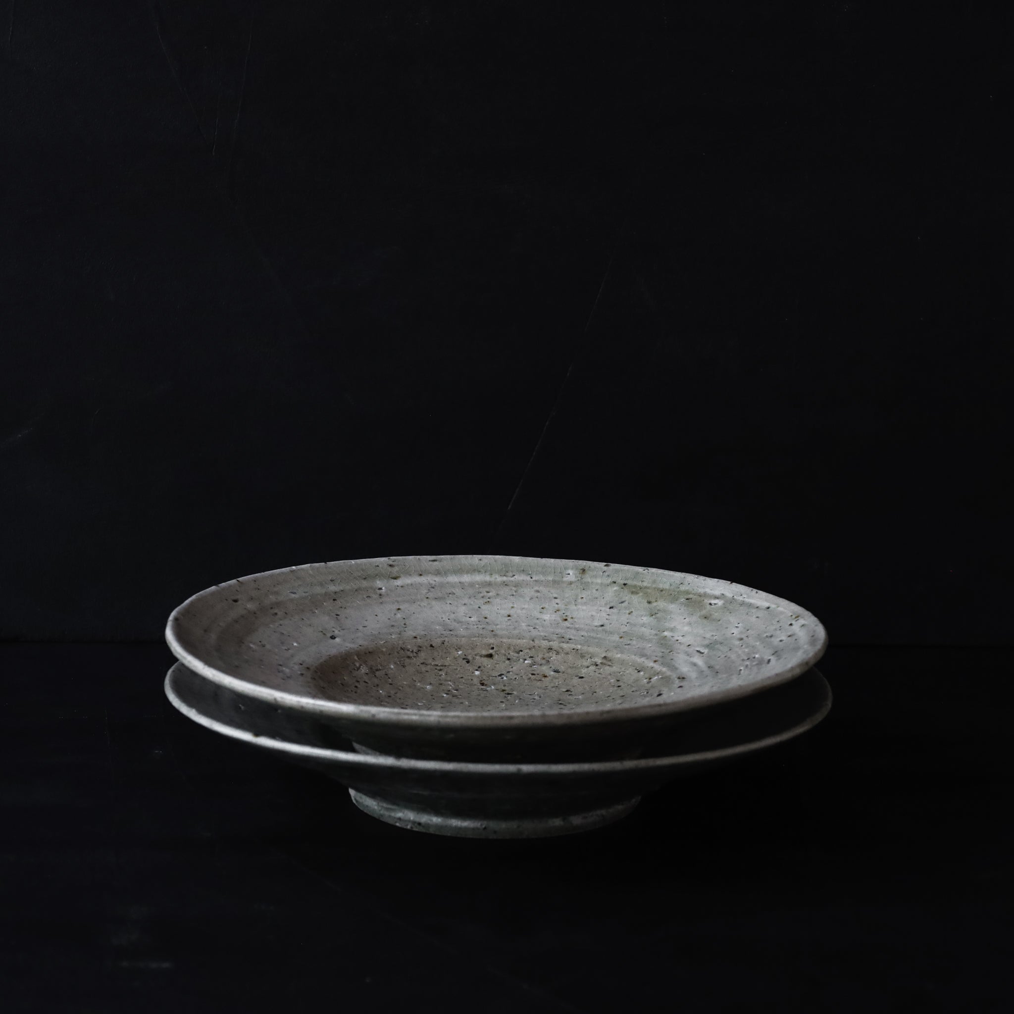 26-OM-5 7-sun Hakeme (Brushstroke) Plate