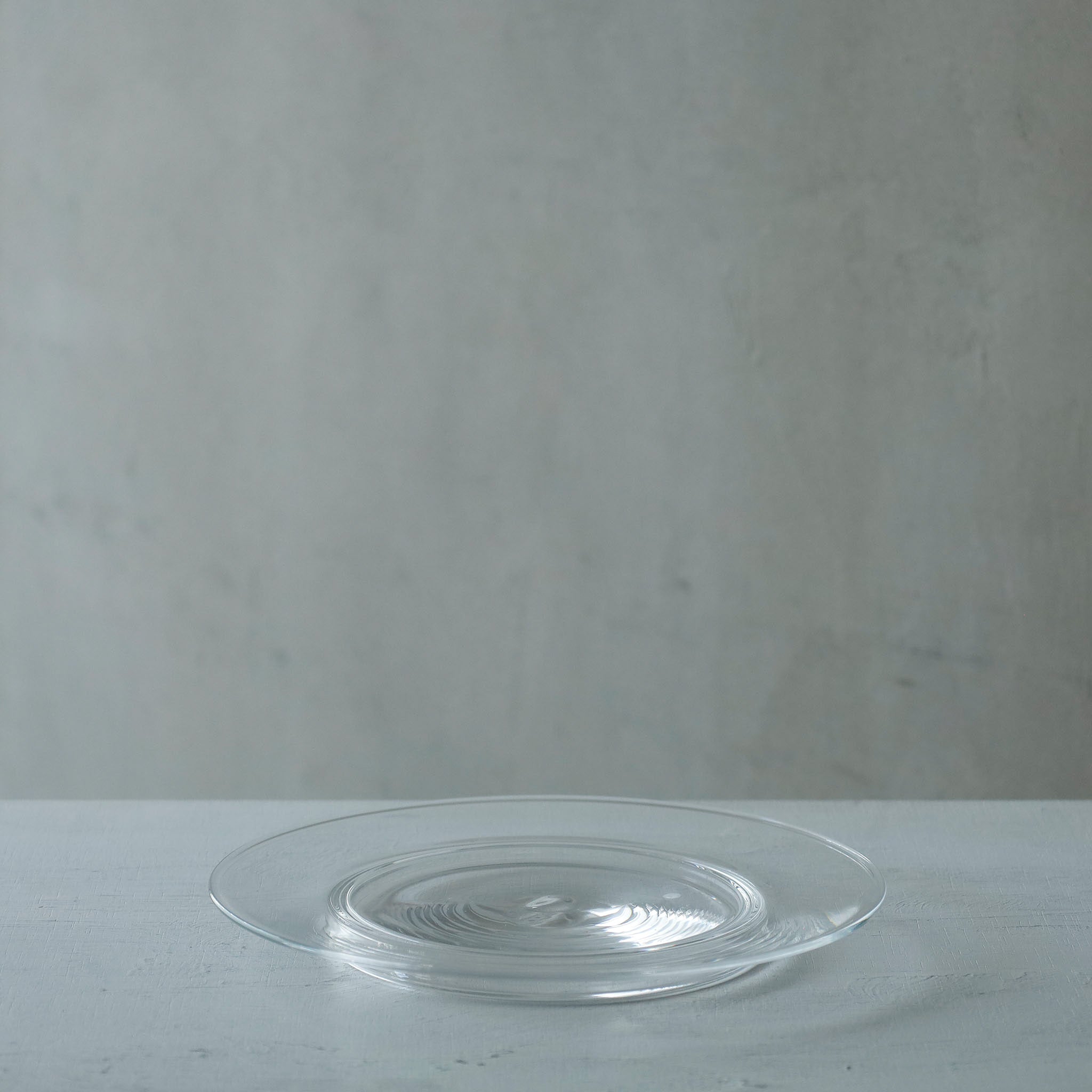 ●26-TE-57 Kodai Rim Plate (Footed Rim Plate) CLEAR