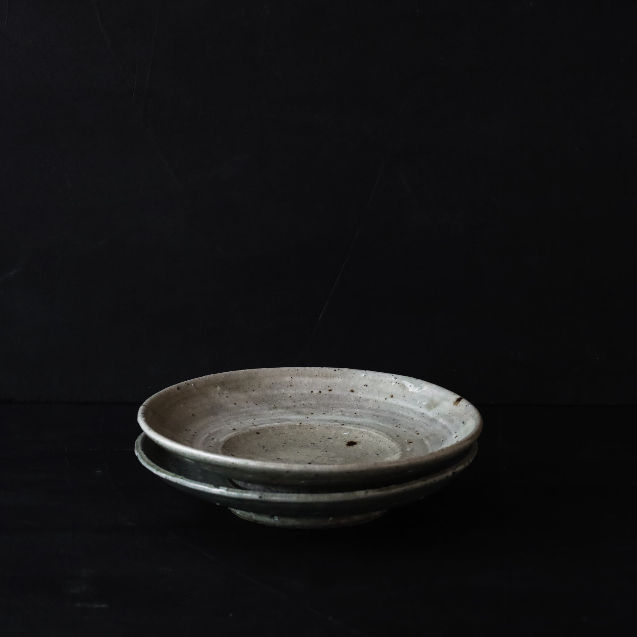 26-OM-7 6-sun Hakeme (Brushstroke) Plate