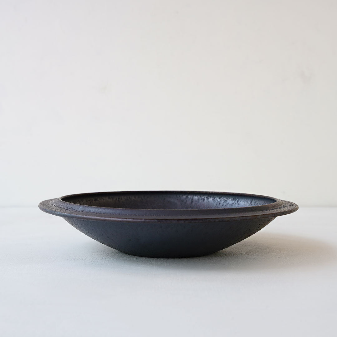 船串篤司 round  plate 黒