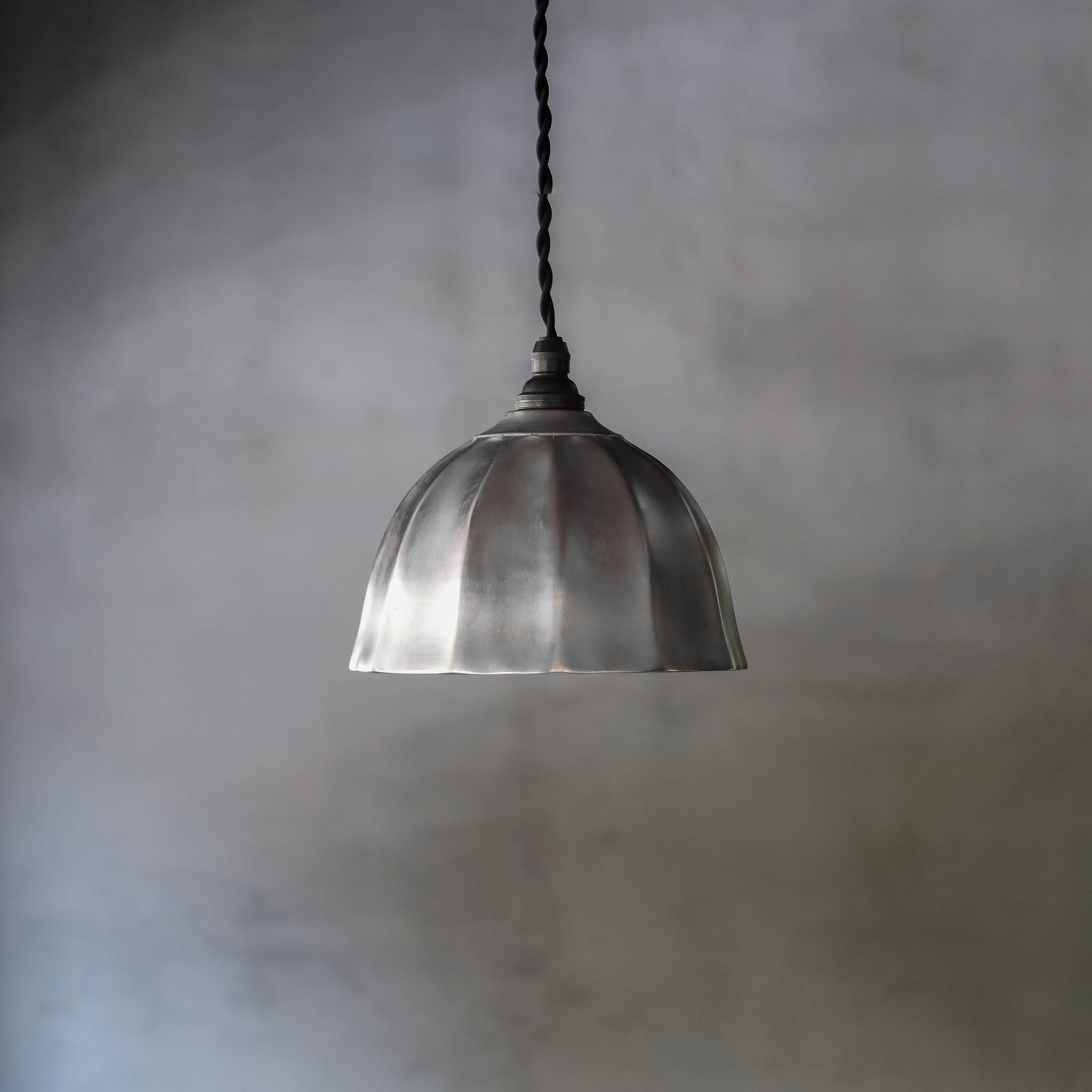 船串篤司 ペンダントライト 面取銀
