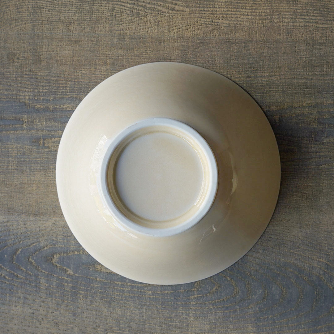 Yuichi Murakami Celadon Medium Bowl "Makai" (Light Beige)